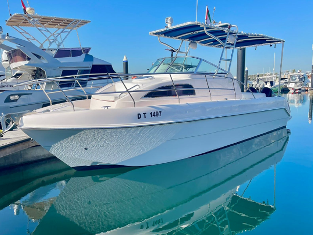 34 feet silver craft